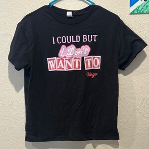 Vince Kids Black Graphic T-Shirt